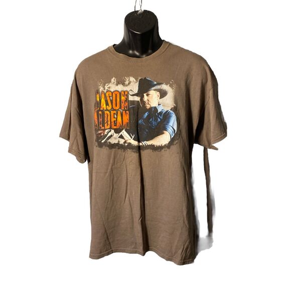 Jason‎ Aldean Burn It Down 2014 Concert T Shirt XL Gildan Tag - Picture 3 of 7